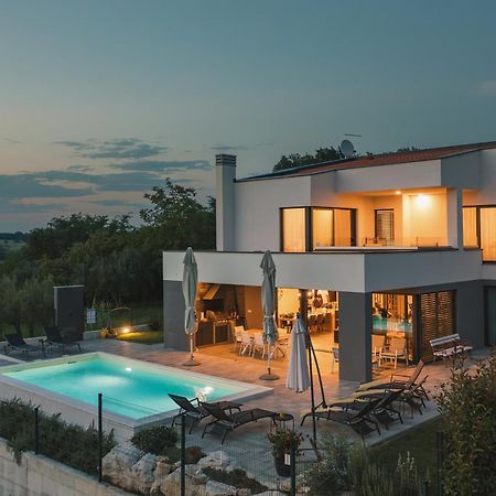 Villa Boiky - Private Pool And Amazing Sea View, Istria Materada Kültér fotó