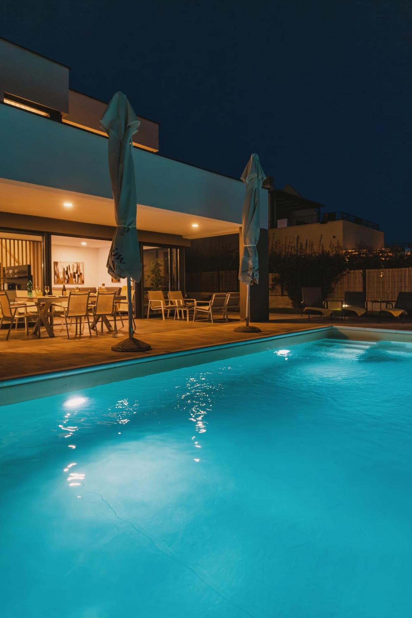 Villa Boiky - Private Pool And Amazing Sea View, Istria Materada Kültér fotó