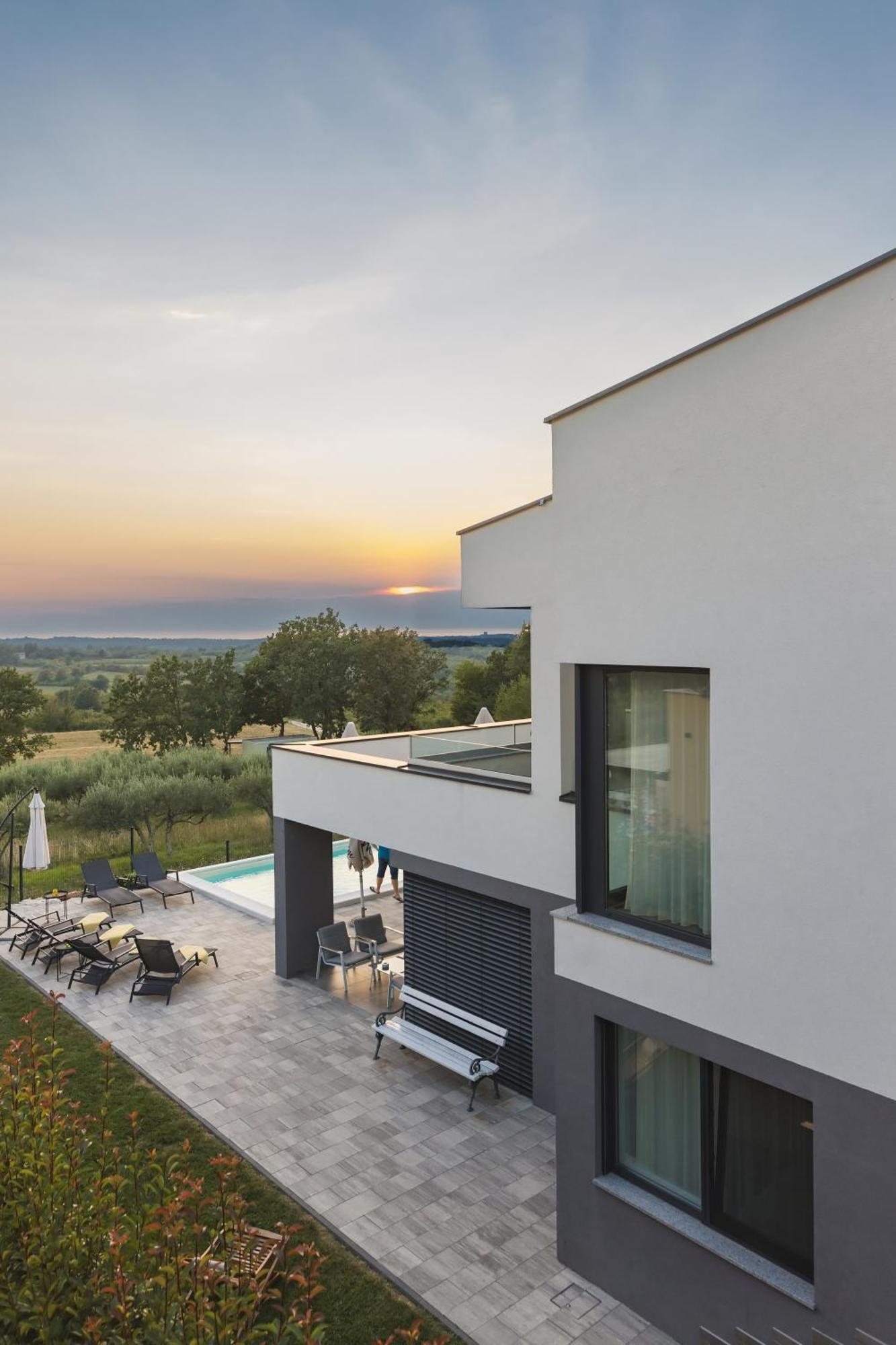Villa Boiky - Private Pool And Amazing Sea View, Istria Materada Kültér fotó